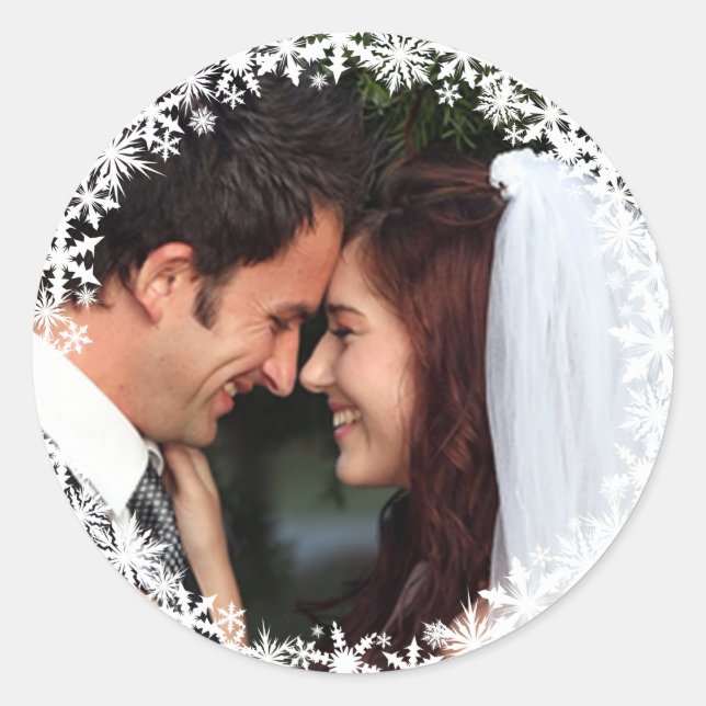 Adesivo Vinheta de férias do inverno da Lacy (Frente)