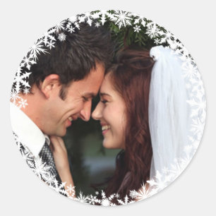 Adesivo Vinheta de férias do inverno da Lacy