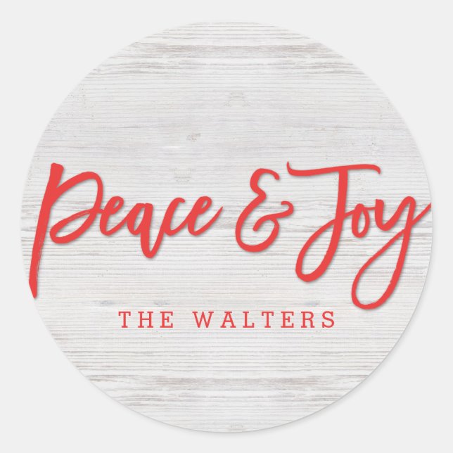 Adesivo Vinheta de férias personalizada de monograma pacíf (Frente)