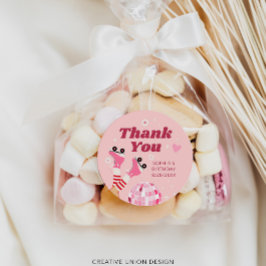 Adesivo Vinheta de Festa de aniversário de Roller Skating