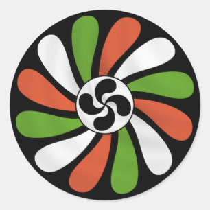 Adesivo Vinheta de Flor Basco