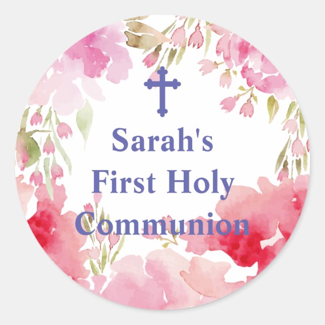 Adesivo Vinheta de folhas abençoada (Frente)