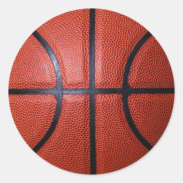 Adesivo Vinheta de Fotografias de Basquete (Frente)