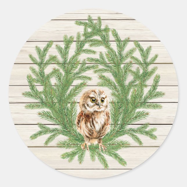 Adesivo Vinheta de Fotografias de Madeira Rústica do País (Frente)