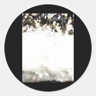 Adesivo Vinheta de Fotomontagem Orgânica abstrato