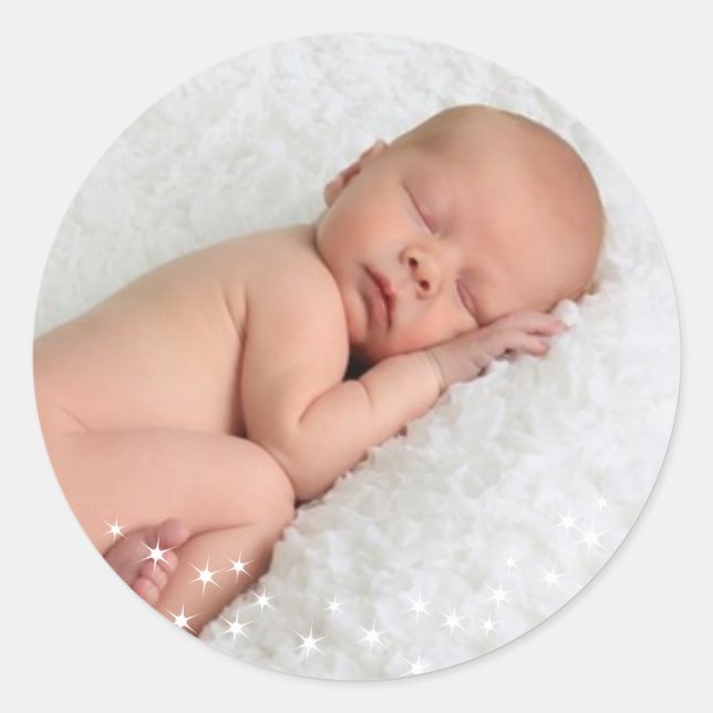 Adesivo Vinheta de fotos de férias com luzes cintilantes (Frente)