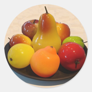 Adesivo Vinheta de frutas