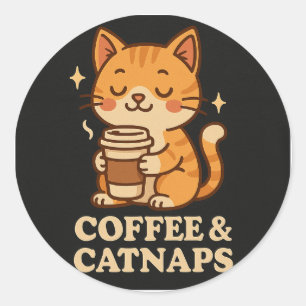 Adesivo Vinheta de gato-camiseta