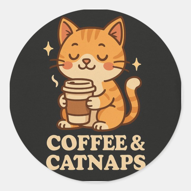 Adesivo Vinheta de gato-camiseta (Frente)