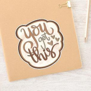 Adesivo Vinheta De Inspirivência "Tens Isto"