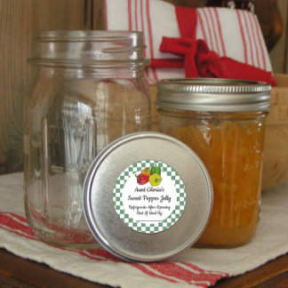 Adesivo Vinheta de latas personalizada de gelatina doce pi