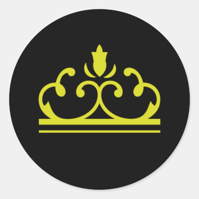 Adesivo Vinheta de Leite Dourada amarela (Frente)