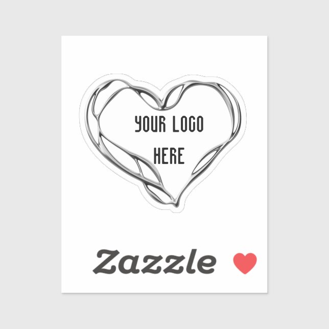 Adesivo Vinheta de logotipo (Folha)