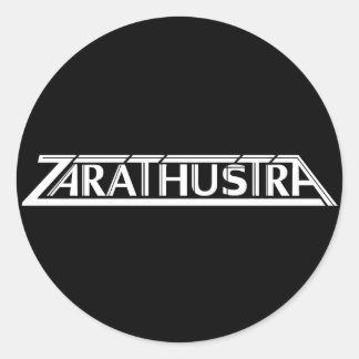 Adesivo Vinheta de logotipo grande Zarathustra