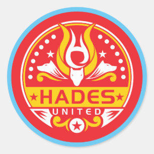 Adesivo Vinheta de logotipo unido Hades