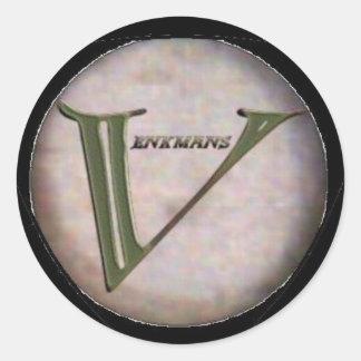 Adesivo Vinheta de logotipo Venkman