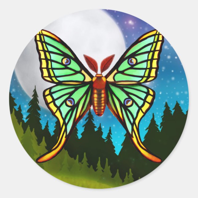 Adesivo Vinheta de Lua Espanhola (Frente)