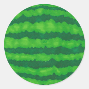 Adesivo Vinheta de melancia (conjunto de 20)