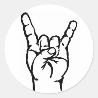 Adesivo Vinheta de metal