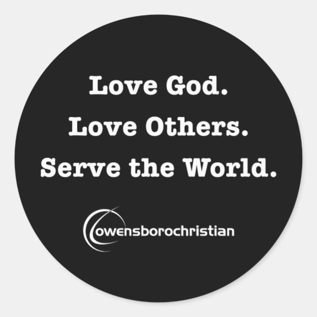 Adesivo Vinheta de missão OCC preto 3" (Frente)