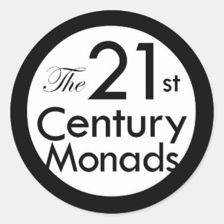 Adesivo Vinheta de Monads Circular