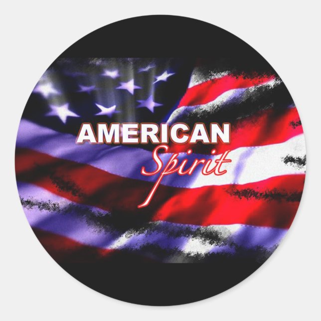 Adesivo Vinheta de Motociclos American Spirit (Frente)