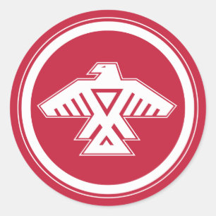 Adesivo Vinheta de Nação Anishinabek