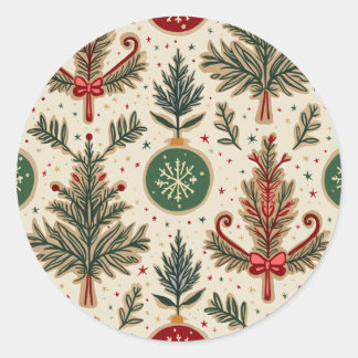 Adesivo vinheta de natal