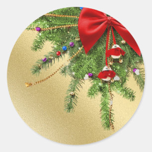 Adesivo Vinheta de Natal