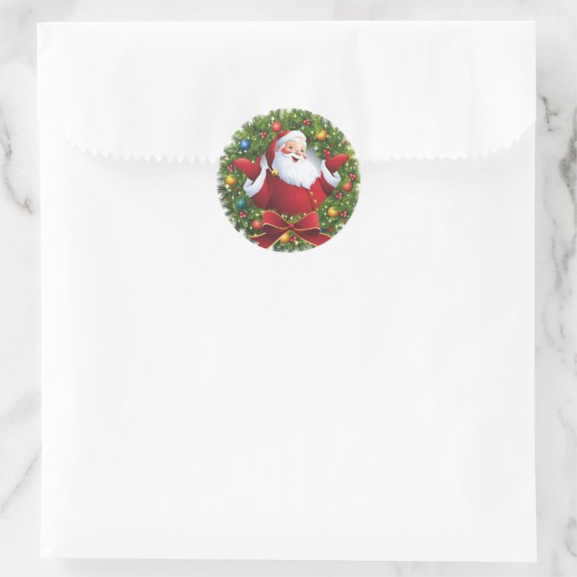 Adesivo Vinheta de Natal (Bolsa)