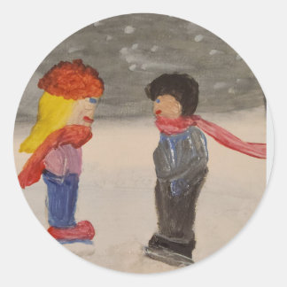 Adesivo Vinheta de Natal