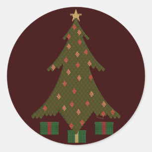 Adesivo Vinheta de Natal colada