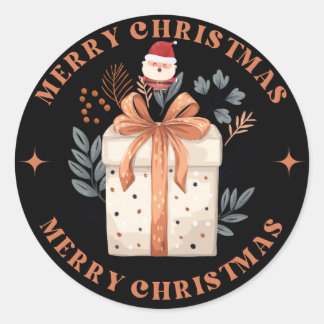 Adesivo Vinheta de natal feliz