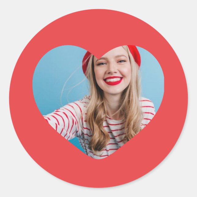 Adesivo vinheta de Natal personalizada (Frente)