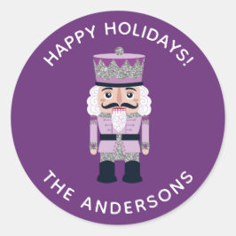 Adesivo Vinheta de Nozes Natal Feriado