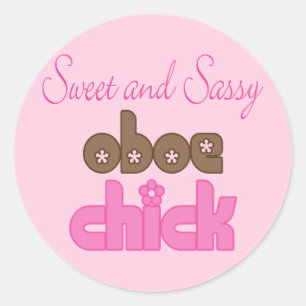 Adesivo Vinheta de Pintinho de Oboe Sassy