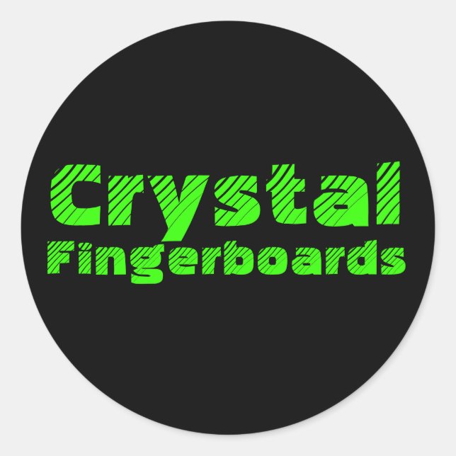 Adesivo Vinheta de placas de cristal (Frente)