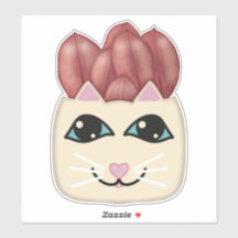 Vinheta de Plantador de Borracha Vermelha de Gato