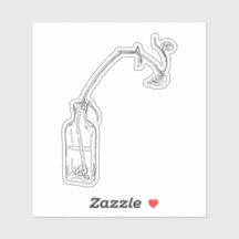 Vinheta de Pothos de Garrafa