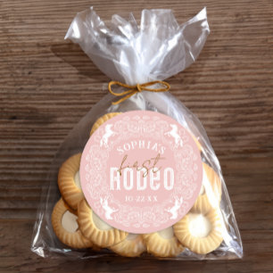 Adesivo Vinheta de primeiro aniversario Rodeo - Pa Ocident