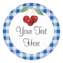 Vinheta de produtos personalizados de cerejas