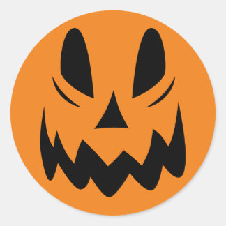 Adesivo Vinheta De Pumpkin Com Gratificação Sinistra