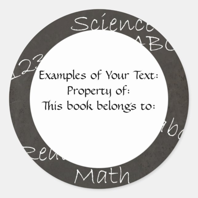 Adesivo Vinheta de quadro (Frente)