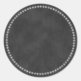 Adesivo Vinheta de quadro com monograma de trilha prateada