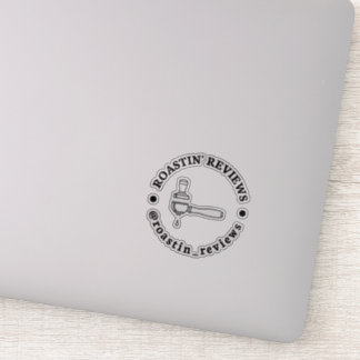 Adesivo Vinheta de Revistas Roastin