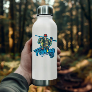 Adesivo Vinheta de Rod Pescador   Autocolante