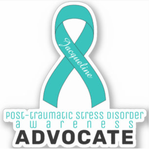 Adesivo Vinheta de Sensibilização PTSD