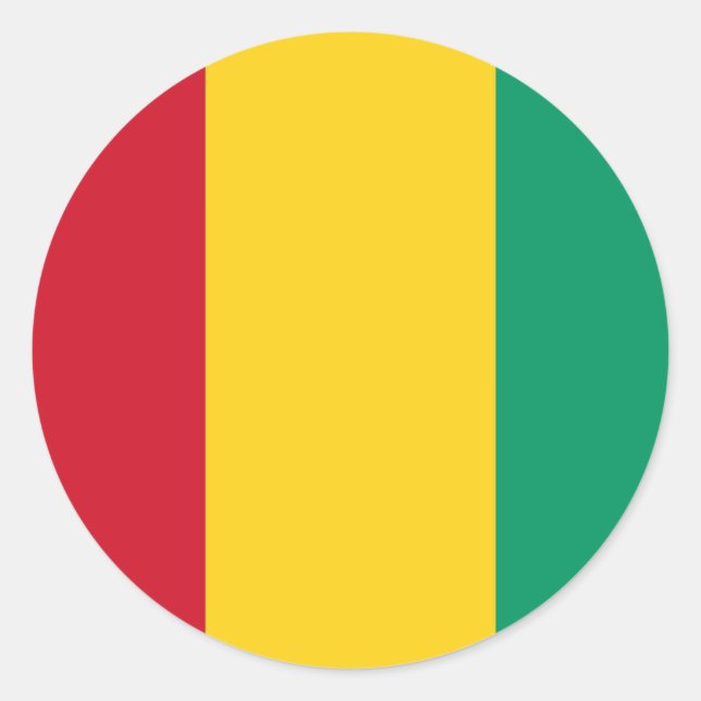 Adesivo Vinheta de Sinalizador da Guiné (Frente)