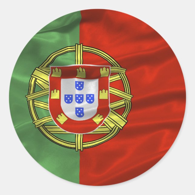 Adesivo Vinheta de Sinalizador de Portugal (Frente)