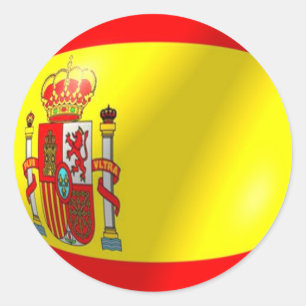 Adesivo Vinheta de Sinalizador Espanhol